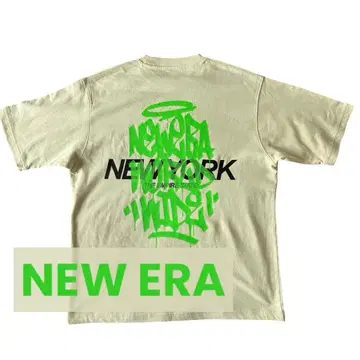 NEW ERA 뉴에라T셔츠 오버사이즈 코튼 Tagging