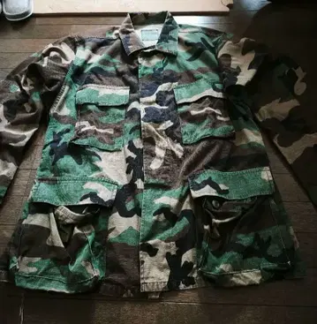 미군 BDU 셔츠 자켓 US Army 우드랜드 카모플라쥬