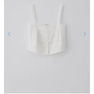 타낫 T/T Cascade swing bustier (ivory) | 블라우스 | 번개장터 중고거래