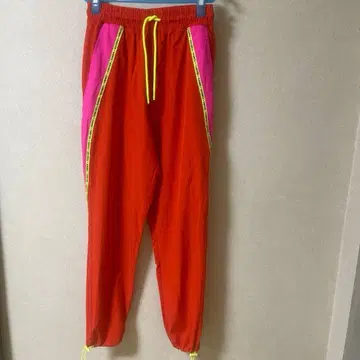 ZUMBA WEAR 조거 팬츠 레드 오렌지 핑크 XS