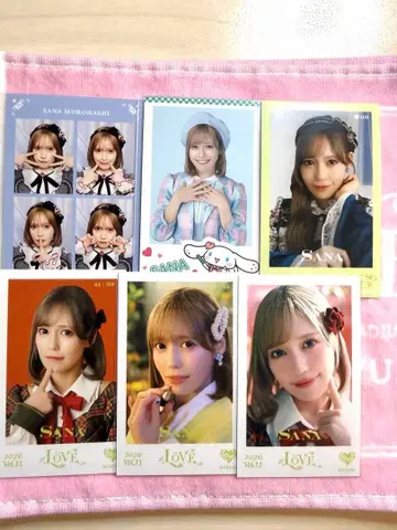 이코러브 모로하시 사나 미니 사진+4컷 레어 포함