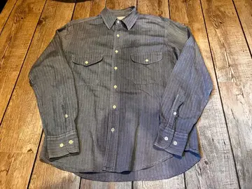 filson 필슨 셔츠 샴브레이 워바쉬풍 긴팔 셔츠