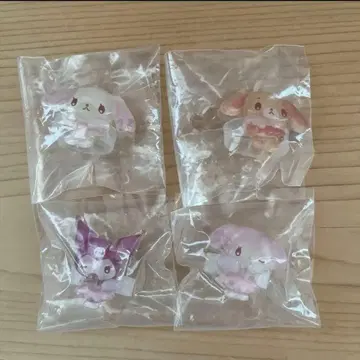 제리 데코 밴딩 가챠 마이멜로디 쿠로우스 시로우스 쿠로미 산리오