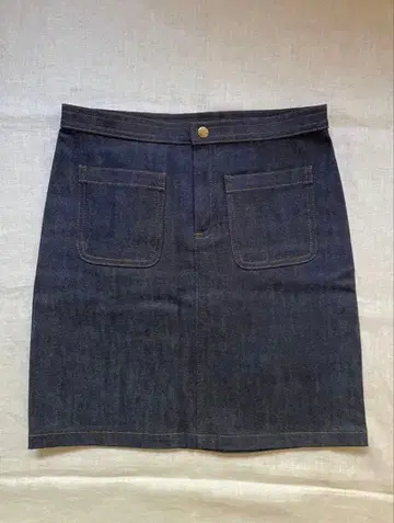 A.P.C 아페쎄 데님 타이트 스커트 34 미사용 새상품
