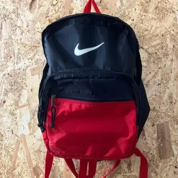[레어] 90sNIKE 나이키 백팩 럭색 검정 x 빨간색