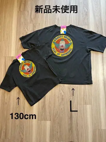 리트시 심슨 t셔츠 130cm L 가족 코디 세트