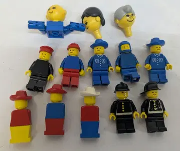 LEGO 초기 미니 피규어 세트 레트로