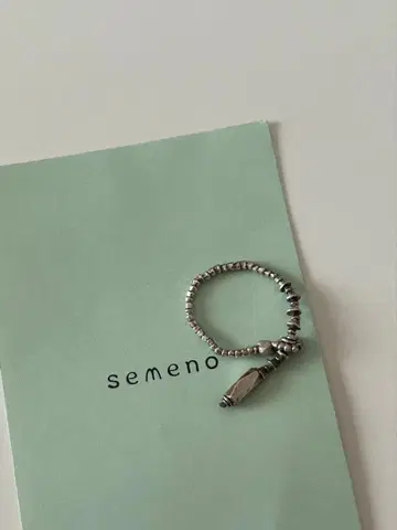 semeno 세메노 스탠다드 실버 반지