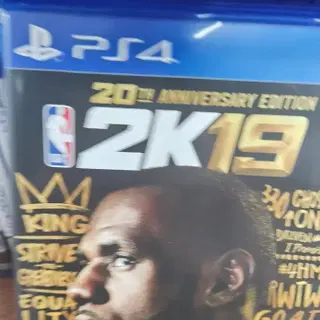 PS4 NBA 2K19 20주년 기념 에디션 일판 | 소니/플레이스테이션 | 번개