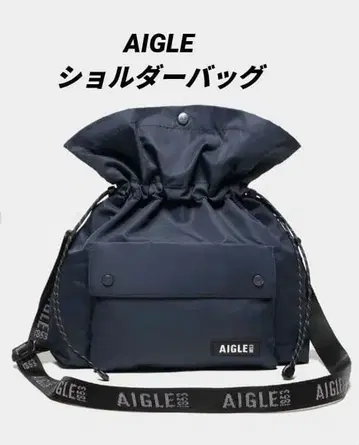 [새상품급] 에이글 네이버후드 숄더백 네이비