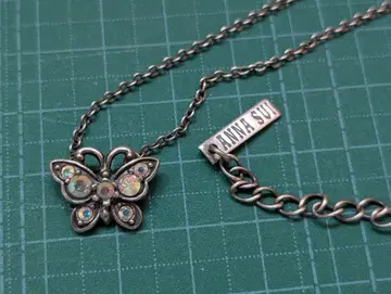 ANNA SUI 나비 모티브 목걸이