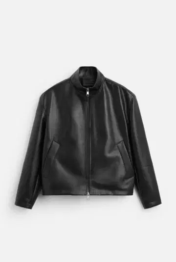 ZARA 가죽 이펙트 자켓