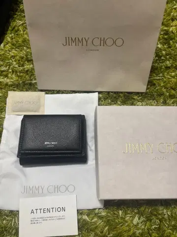 [컨디션 최상] 지미추 3단 폴더형 지갑 블랙