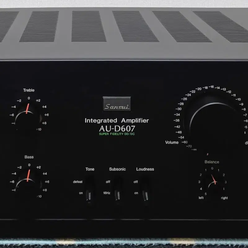 Sansui AU-607 인티엠프