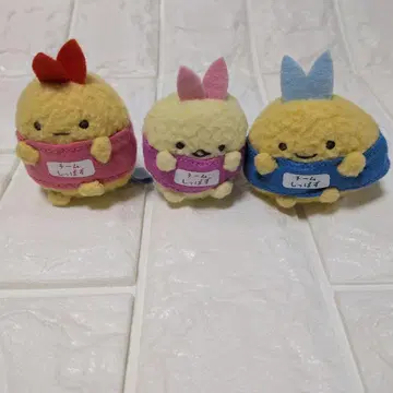 스미코구라시 팀 꼬리들 테노리 봉제 인형 3개 세트