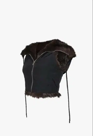 theredthread S flip fur vest