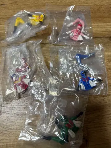 캐릭터 에그 슈퍼전대 히어로 시리즈 고레인저 5체 컴플리트