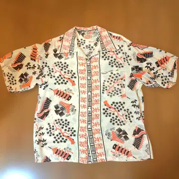 [레어 새상품급] Ara Kai 알로하 셔츠 광룡 아라카이 선서프