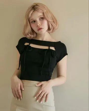 ANDMARY Bebe ribbon tops