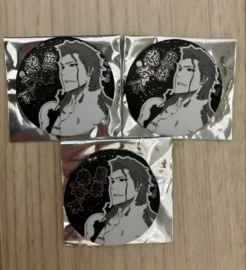 BLEACH 데컬렉션 캔뱃지 아이젠 소스케
