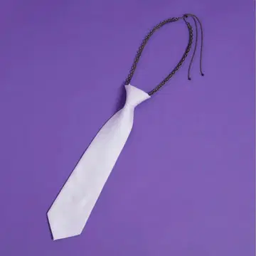 MAZZEL 넥타이 목걸이 PURPLE