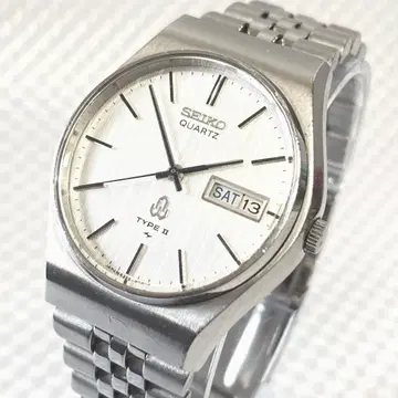 [ 작동 ] 세이코 QUARTZ TYPE II 손목시계 데이데이트