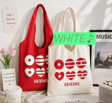 BTS 알릴라 토트백 WHITE