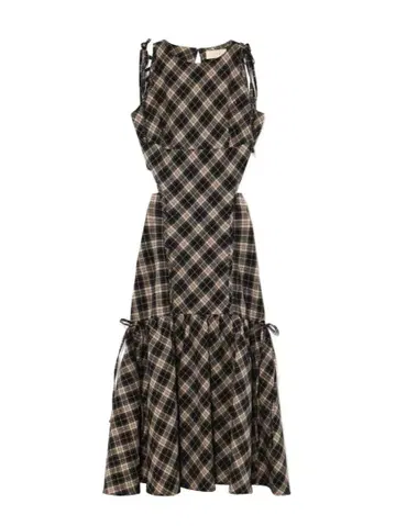 andmary Grenda ribbon long dress M
