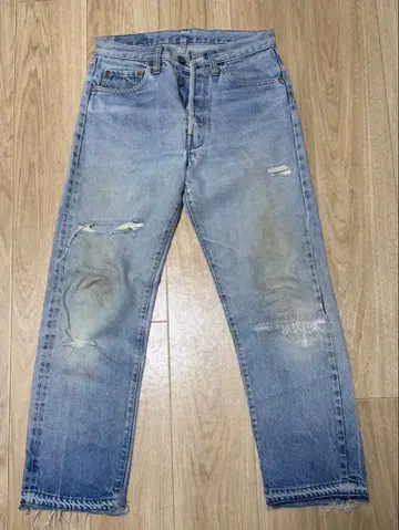 Levi's 501 USA 리바이스 셀비치 데님 빈티지