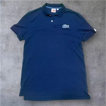 LACOSTE L!VE 라코스테 피케 셔츠 네이비 4사이즈 M사이즈
