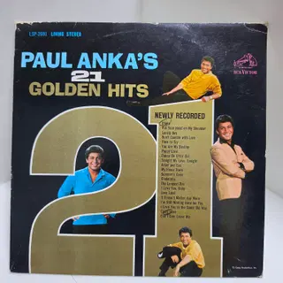 폴 앵카 (Paul Anka) - 21 Golden Hits LP | 브랜드 중고거래 플랫폼