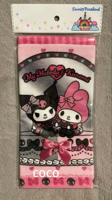푸로 한정 My Melody & Kuromi Shop 미니 타월 케이크