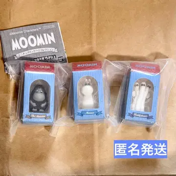 무민 미니어처 패키지 컬렉션 가챠 3종 세트