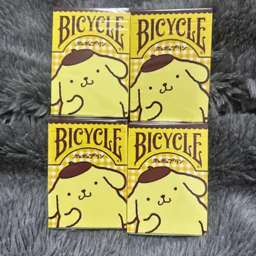 BICYCLE 폼폼푸딩 카드놀이 미개봉 새상품 4개 세트