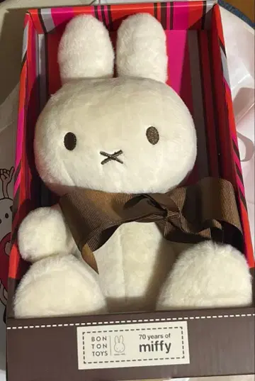 새상품 미피 봉제 인형 70주년 기념