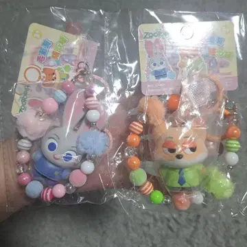 Disney 주토피아 키링 2종 세트