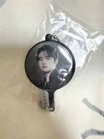 EXO CHAGEE 디오 D.O. 미니 부채 키링