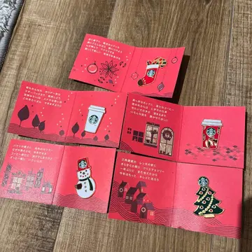 Starbucks 한정판 핑 배지 컴플리트 세트