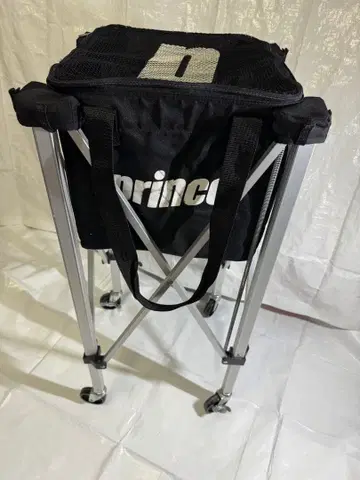 Prince 프린스 테니스 볼 바스켓 락핀 캐스터 수납용품