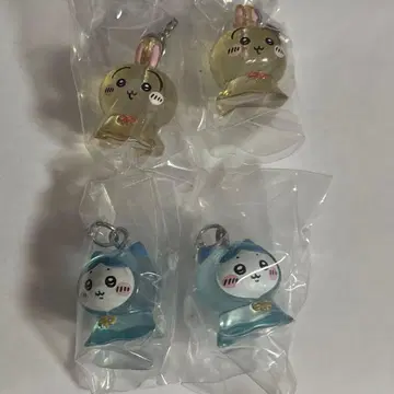치이카와 메지루시 액세서리 3 토끼 하치와레 2종 세트