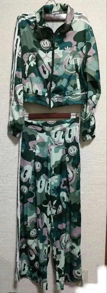 아디다스 셋업 카모플라주 패턴 스마일