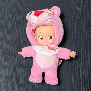 핑크 팬서 큐피 로즈 오닐 큐피 콜라보 키링