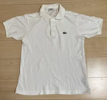 LACOSTE 라코스테 반팔 피케 셔츠 화이트