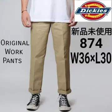 새상품 디키즈 874 워크 팬츠 W36 x L30 KH 카키(베이지)