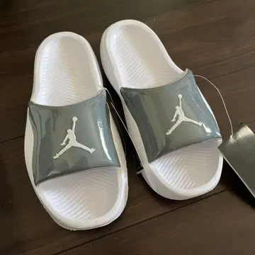 JORDAN FRANCHISE SLIDE 그레이 화이트 25cm