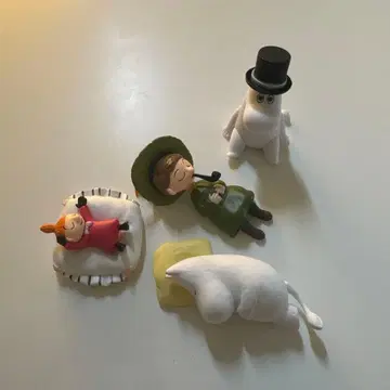 무민 잘 자 가챠가챠 스너프킨 미이 무민 피규어