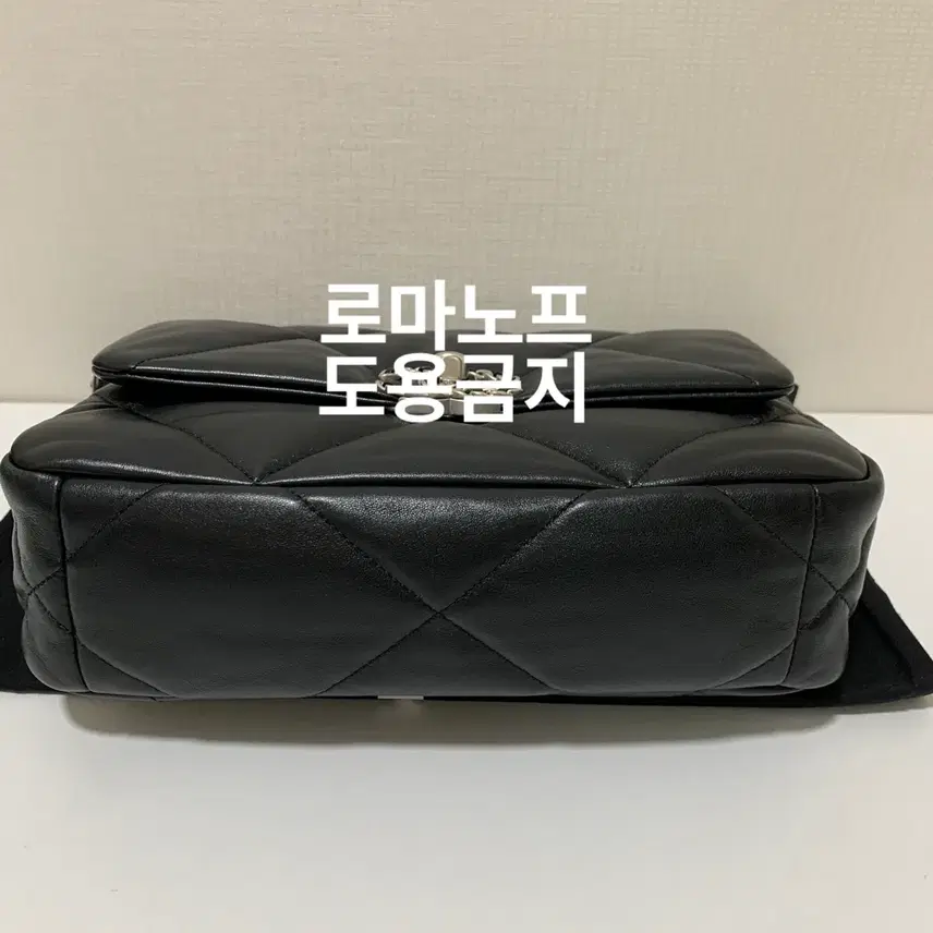샤넬 19백 램스킨 미듐 은장 내장칩 사진 6