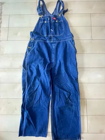 Dickies 데님 오버롤