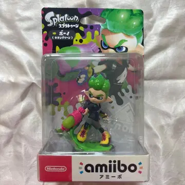 미개봉 새상품 amiibo 보이 (네온 그린) 스프라툰 시리즈