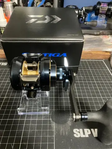 다이와 솔티가 300H SLP WORKS 카본 핸들 커스텀!